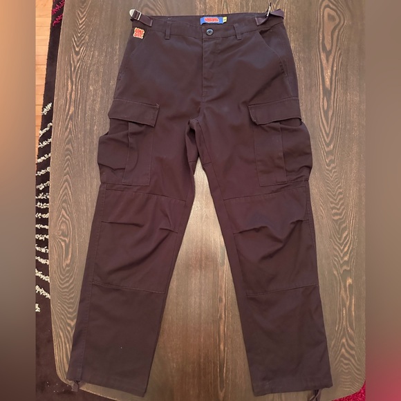 Empyre Brown Loose Fit Cargo Skate Pants size 30 men’s - Picture 2 of 7